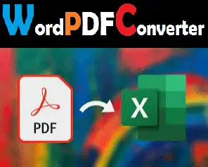 PDF to Excel Conversion