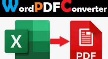 Simple method of converting Excel to PDF
