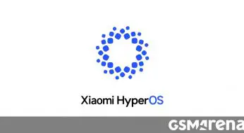 The official HyperOS logo unveiled by Xiaomi